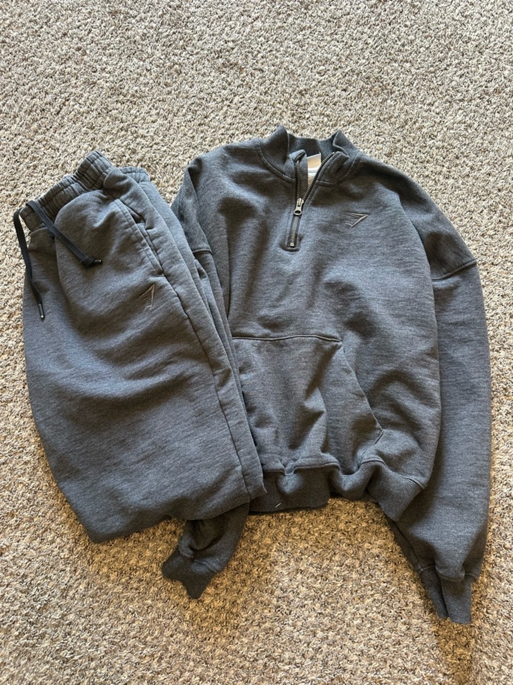 Gymshark Rest Day Sweatsuit Womens Medium Gray